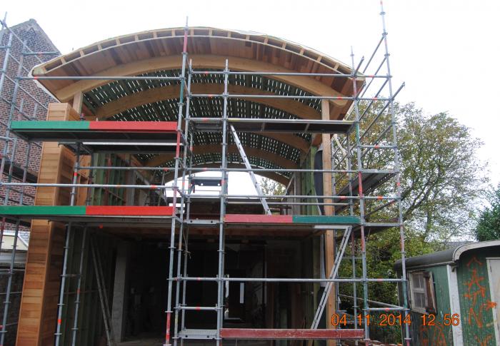 Pendant les travaux